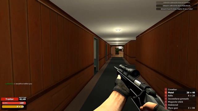 Garrys Mod: Trouble in Terrorist Town Traitors (Win) смотреть онлайн