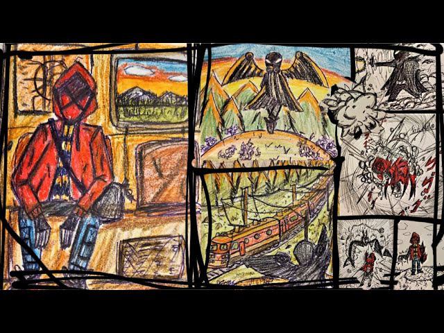 Drawing Fortnite with colored pencils by krutpaul/ Фортнайт и карандаш под энергичную музыку смотреть онлайн