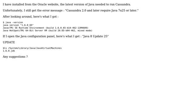 DevOps & SysAdmins: OSX Maverick Java version's mess смотреть онлайн