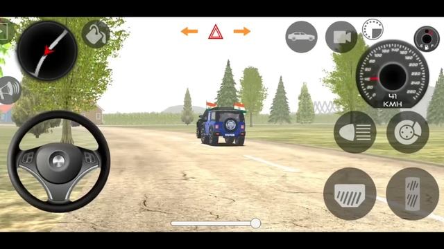 Dollar song sidhu musewala real Indian new model Blue Thar offroad village driving gameplay PART 5 смотреть онлайн