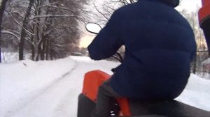 Baltmotors Jam 100 обзор и тест-драйв квадроцикла / review and test drive