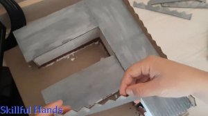 DO-IT-YOURSELF CARDBOARD SCHOOL LAYOUT  | МАКЕТ ШКОЛЫ  ИЗ КАРТОНА СВОИМИ РУКАМИ