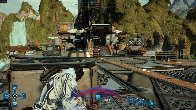 Mass Effect™ Andromeda : Kineticist Biotic Living Shield demonstration Gold Mission vs Remnant смотреть онлайн