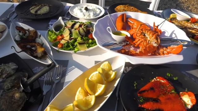 Shark Fish Restaurant | Afandou beach, Rhodes, Greece смотреть онлайн