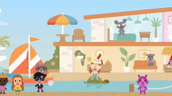 Sago mini world playing vacation