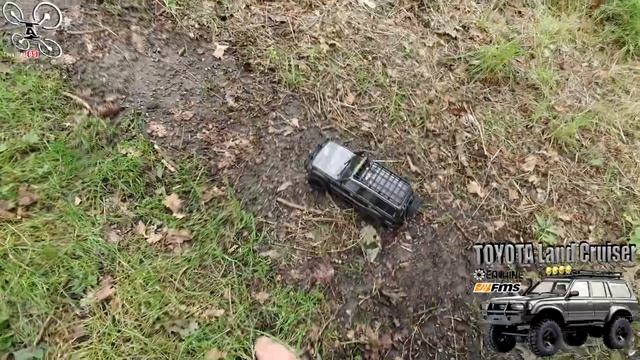 Eachine FMS Land Cruiser TOYOTA - Review Test Démo - Crawler 1/18 смотреть онлайн