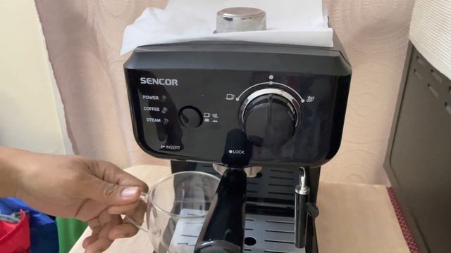 Sencor SES 1710BK Espresso - Capuccino Machine смотреть онлайн