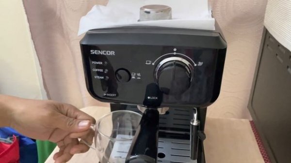 Sencor SES 1710BK Espresso - Capuccino Machine