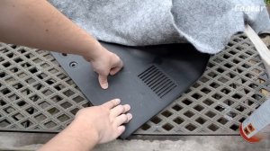 Оклейка багажника карпетом в Hyundai Accent