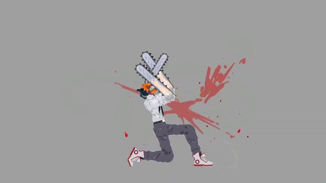 Denji Chainsaw Man Test Fan Animation I Sticknodes Animation смотреть онлайн