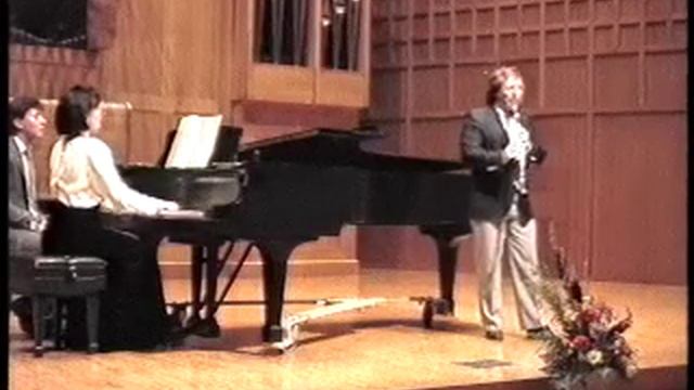 Claude Debussy's "Rhapsodie For Clarinet and Piano" смотреть онлайн