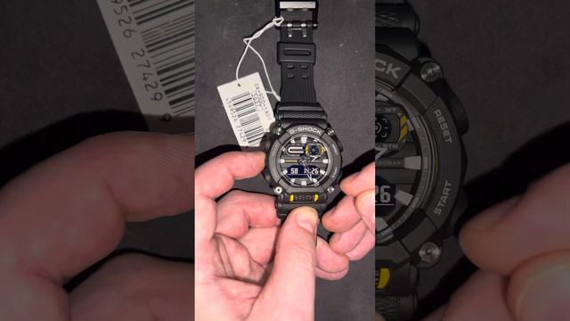 Casio G-shock GA-900 Калибровка / настройка часов смотреть онлайн