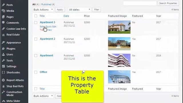 Real Estate Free WordPress Plugin смотреть онлайн