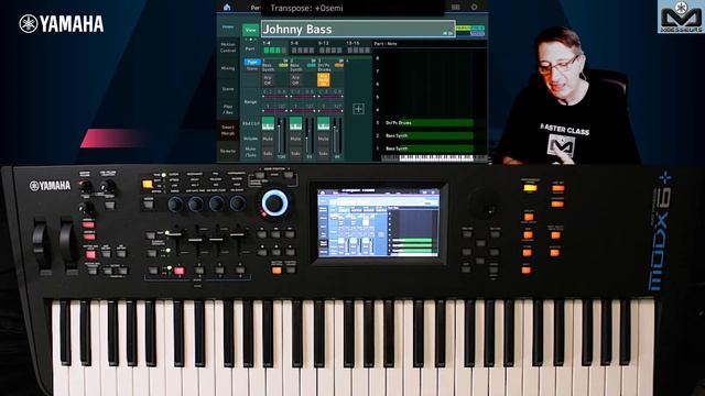 Yamaha MODX+ Basics | Managing Performance Tone change (English with subtitles) смотреть онлайн