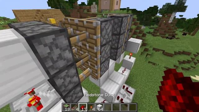 How To Build A 3x2 Flush Piston Door In Minecraft (1.18.1 Java) смотреть онлайн