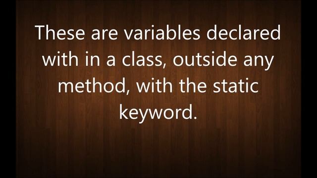 My MovieWhat is a Class Variable in java? | Java Interview Questions смотреть онлайн