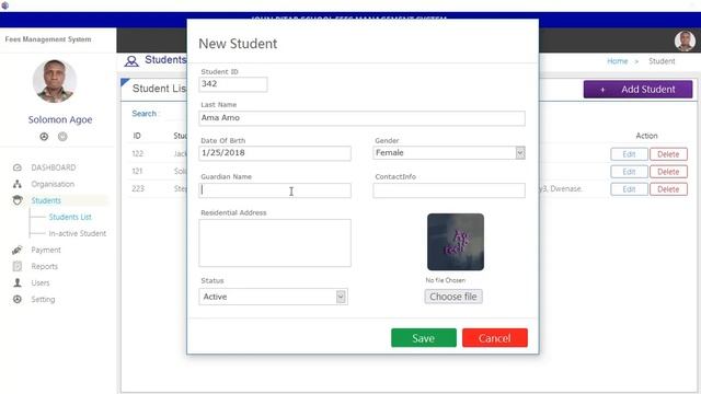 School fees management system in MS Access. смотреть онлайн