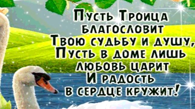 ПОЗДРАВЛЯЮ_СО_СВЯТОЙ_ТРОИЦЕЙ!_?_Красивое_Поздравление_с_Троицей!_Пожелания_Музыкальная_Открытка.mp4 смотреть онлайн