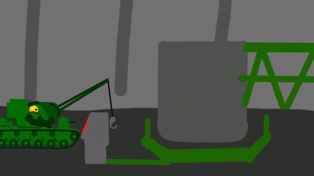 Советский Ratte ТГ-5 - мультики про танки смотреть онлайн