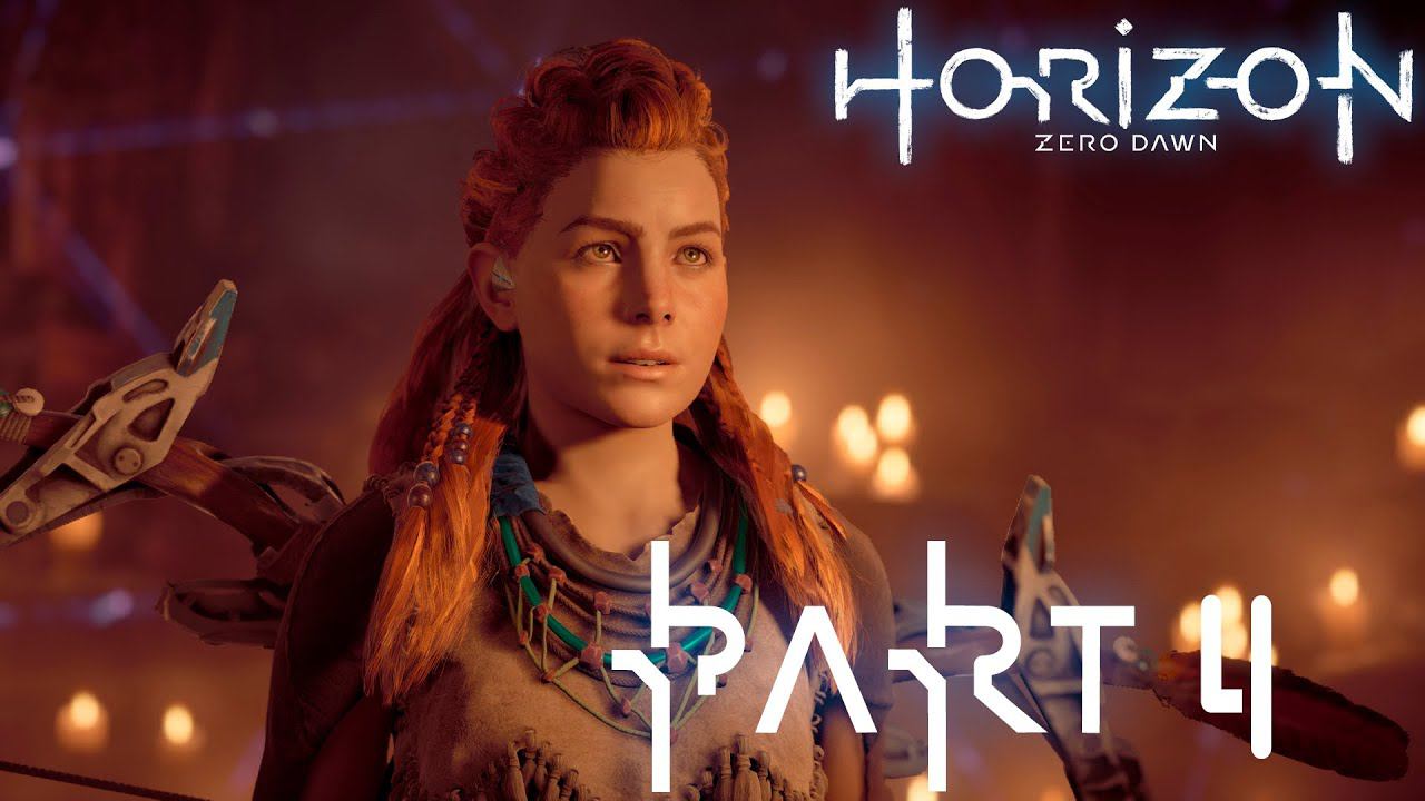 Horizon Zero Dawn ➤ Прохождение - Часть #4 Рождение Элой ➤Humanoid➤