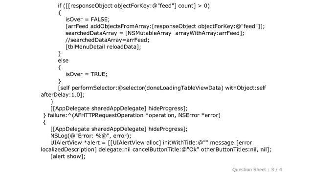 iOS : JSON text did not start with array or object and option to allow fragments not set смотреть онлайн