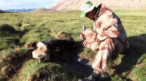 Как разжечь костёр из кизяков