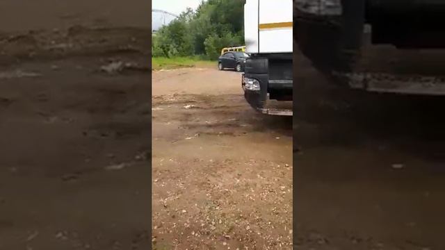 Заезд на паром,снимаем запаску смотреть онлайн