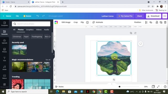 EPS 5 Modul 1: Susulan ? Element Frame Canva Editor смотреть онлайн