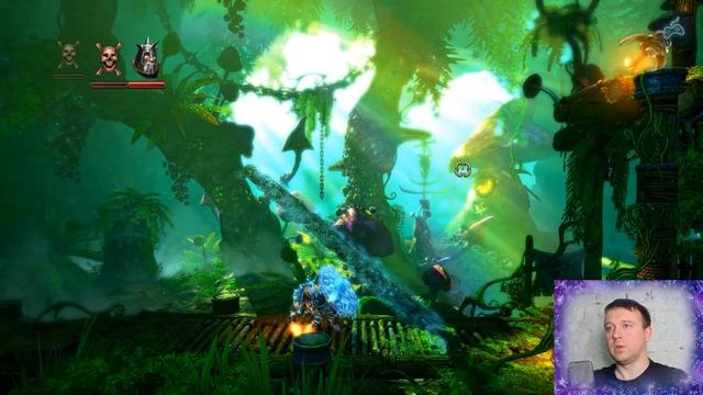Trine 2 Complete Story - Прохождение. Часть 9: Грибная Темь (Mushroom Murk) смотреть онлайн