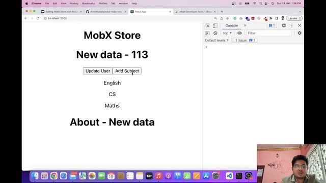 MobX | State Management with React JS | 2023 смотреть онлайн