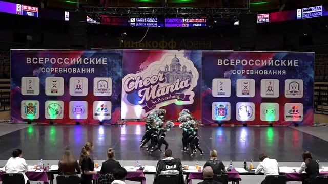 Cheerleading. Freestyle.Чир спорт. ВРС 2019 ЧИР-ФРИСТАЙЛ-ГРУППА Kristall Grace . смотреть онлайн