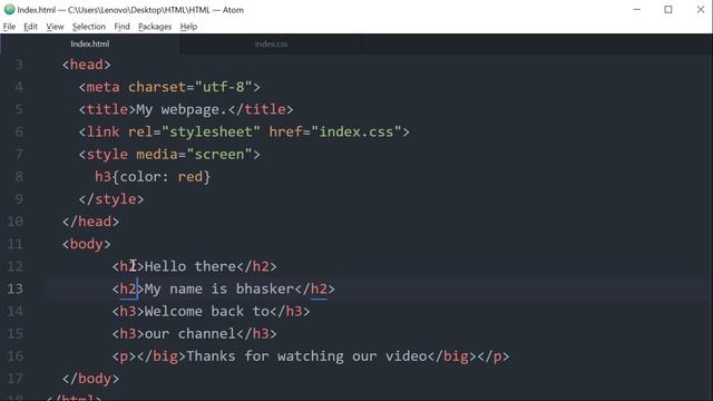 CSS Tutorial for beginners in Hindi #5 | ID, Element, Universal Selector in CSS смотреть онлайн