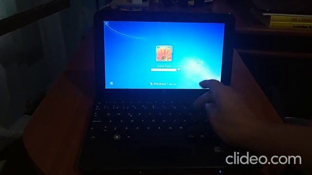 Compaq mini funcionando