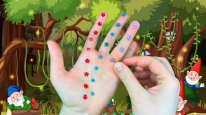 Учим цвета с цветочками Песня про пальчики Семья пальчики Красный пальчик где же ты Цветные цветочк