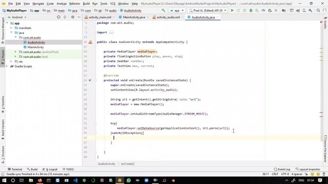 How To Develop Your Own Android Music Player Using Java Within 30 minutes смотреть онлайн