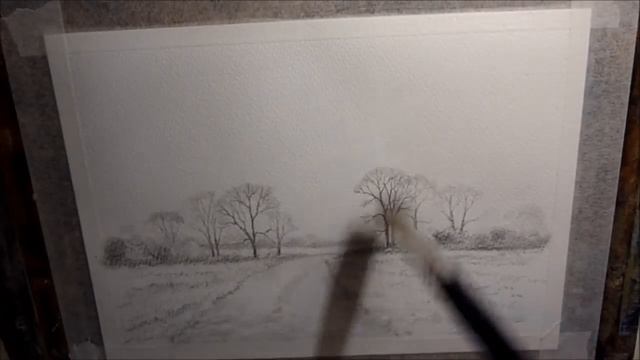 Simple Watercolour Landscape Sketch смотреть онлайн