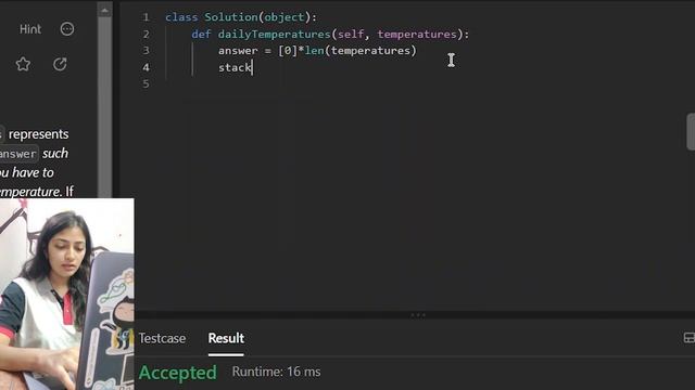 NeetCode150 - DAILY TEMPERATURES | Stack | Medium Level Question | LEETCODE | DSA in Python смотреть онлайн