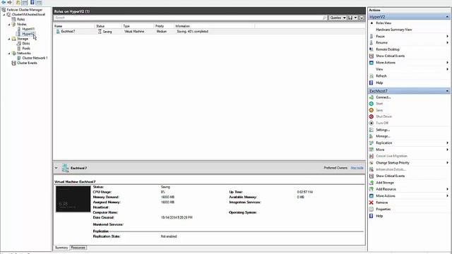 How to simulate a failed cluster node in Server 2012 R2 смотреть онлайн