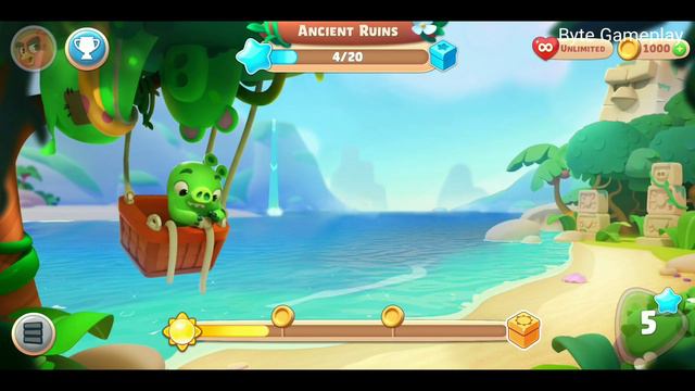 Angry Birds Journey Gameplay walkthrough Part-1 смотреть онлайн