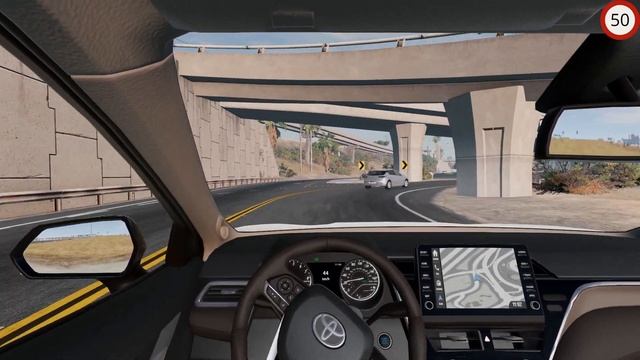 Еду на природу к друзьям в игре Beam NG Drive смотреть онлайн