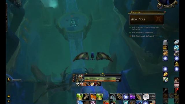 Azjol Nerub glitch. смотреть онлайн
