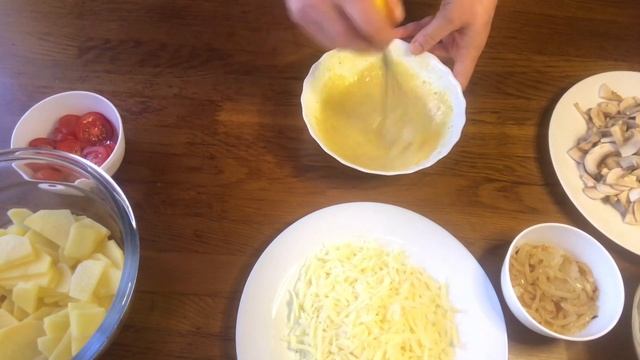 Курица с картофелем и грибами .Простой и вкусный рецепт. смотреть онлайн