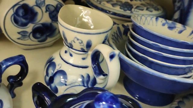❄??Винтажный универмаг 5 часть??❄#Кобальт#Гжель#Керамика#❄?? смотреть онлайн