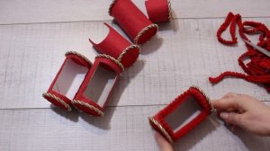 ЗИМНИЕ ПОДЕЛКИ из ВТУЛОК своими руками. Невероятные идеи декора из втулок. DIY Christmas crafts.