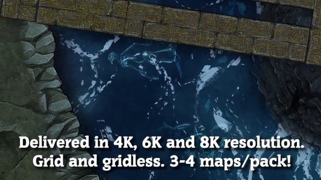 KICKSTARTER: Cthulhu / Lovecraft inspired Virtual Tabletop Battlemaps смотреть онлайн