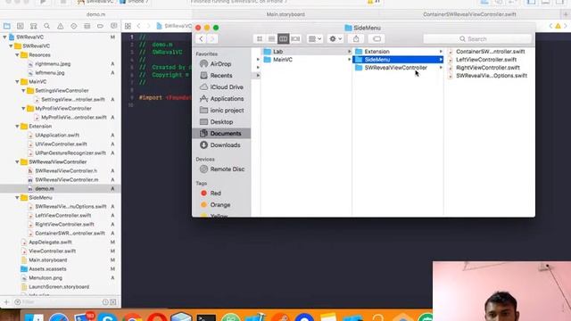 How To Both Side Sidemenu Show Using SWRevalViewController In IOS Swift 4.0 ?