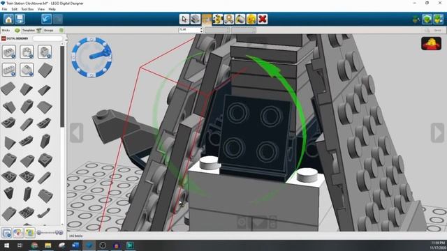 LEGO Digital Designer - The Hinge Tool In-depth Tutorial смотреть онлайн