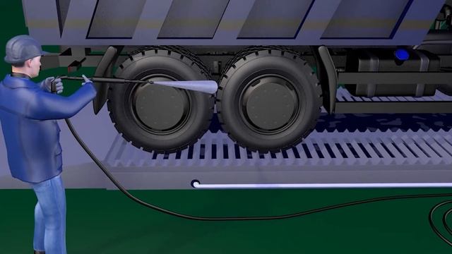 Пост мойки колёс/Пункт мойки колёс Тайфун 380 смотреть онлайн