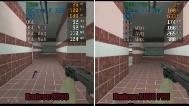 Radeon 9250 Vs Radeon X800 PRO Test In 10 Games (No FPS Drop Capture Card)
