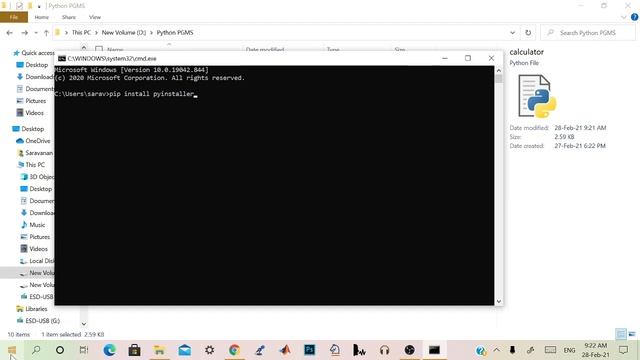 Creating an Executable from Python Scripts смотреть онлайн